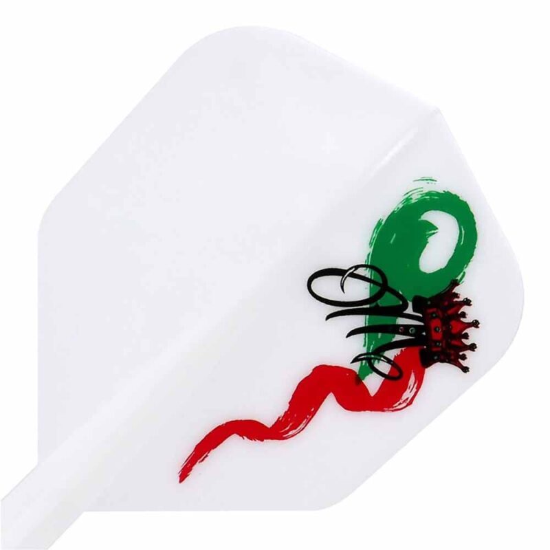 Billaresbalsalobre Plumas Condor Axe White Shape Red Crown Jose Marques M 27.5mm 3 Uds. - Imagen 3