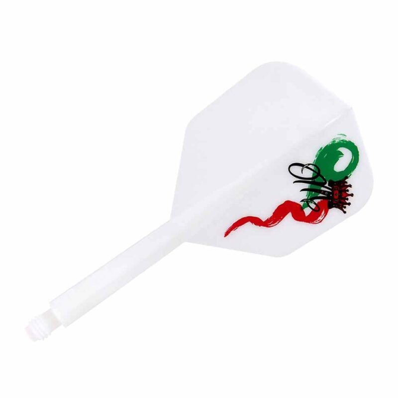 Billaresbalsalobre Plumas Condor Axe White Shape Red Crown Jose Marques M 27.5mm 3 Uds.