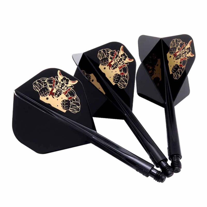 Billaresbalsalobre Plumas Condor Axe Standard The Bull Black M 27.5mm 3uds. - Imagen 3