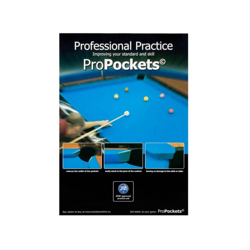 Billaresbalsalobre Parche Estrechamiento Agujero Billar Profesional Practice Pro Pockets 70.156.57.0 - Imagen 3