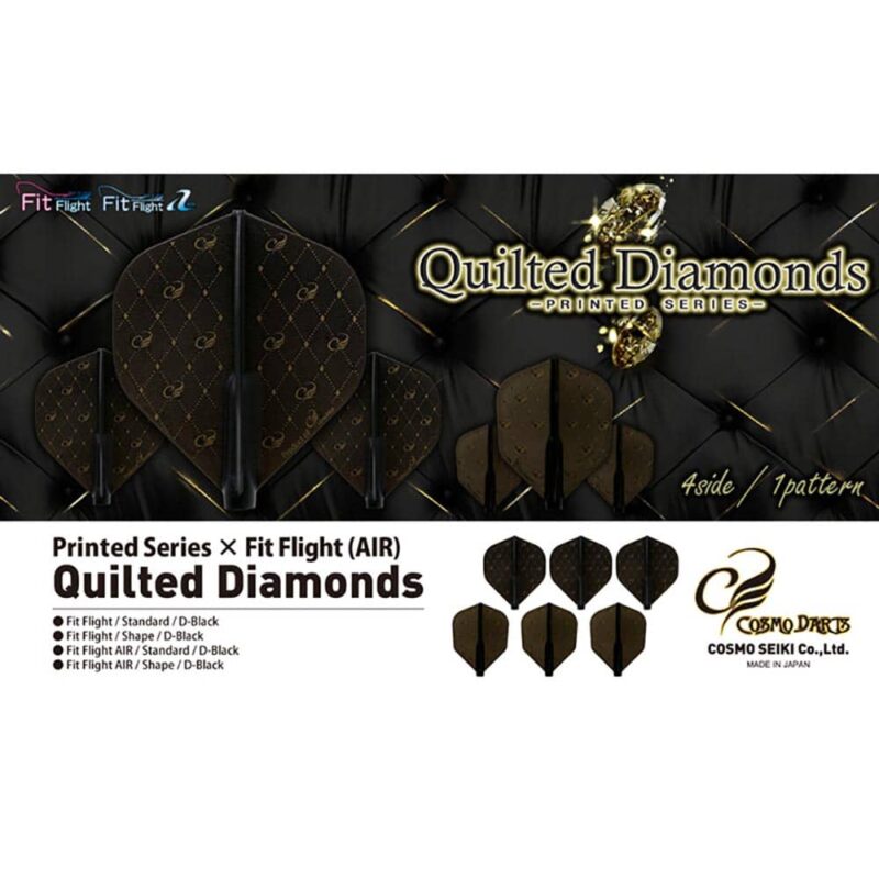 Billaresbalsalobre Plumas Fit Flight Air Quilted Diamonds Shape Clear - Imagen 4