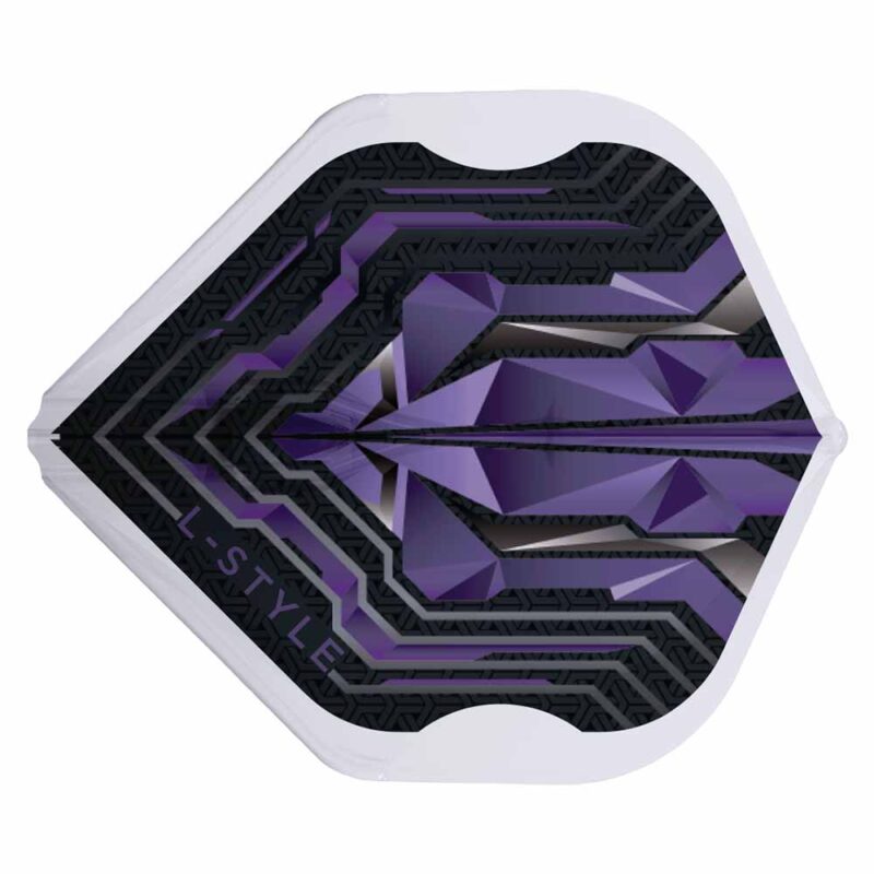Billaresbalsalobre Plumas Champagne Flights Standard L1 EZ Origin Series Morada sL1EZ- Origin  Series-PU - Imagen 3