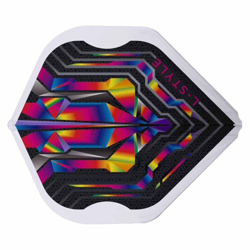 Billaresbalsalobre Plumas Champagne Flights Standard L1 EZ Origin Series Arcoiris sL1EZ- Origin  Series- RNBW - Imagen 3