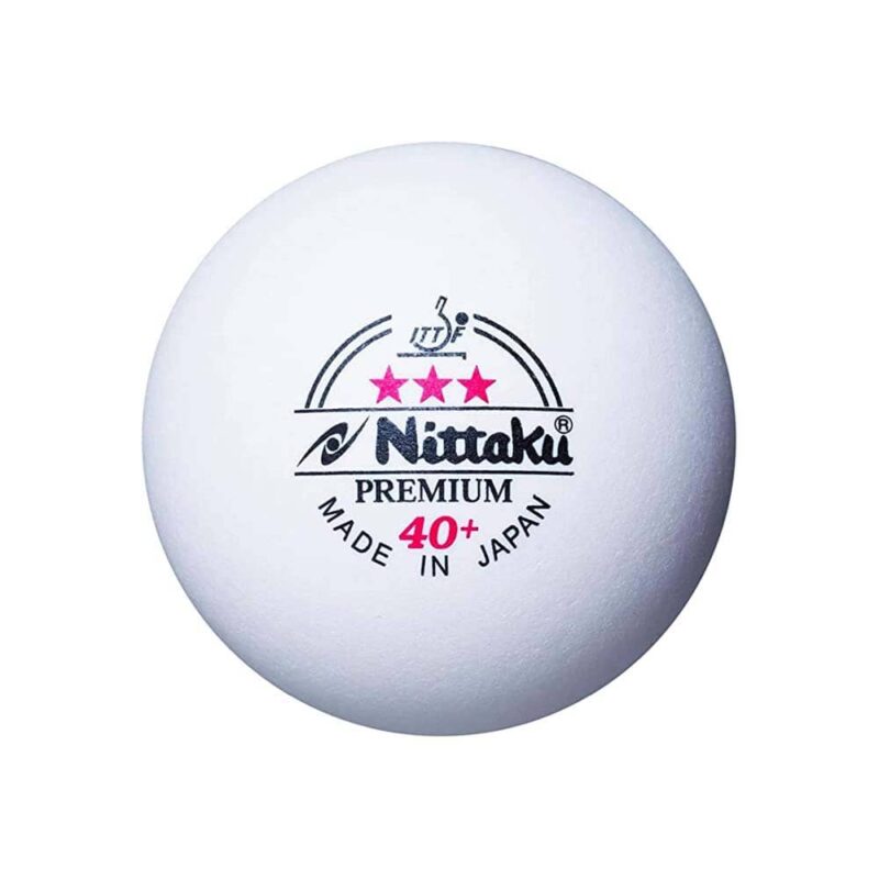 Billaresbalsalobre Bola Ping Pong Nittaku Premium 40 + *** 3 unit. 550851 NB1300 - Imagen 2