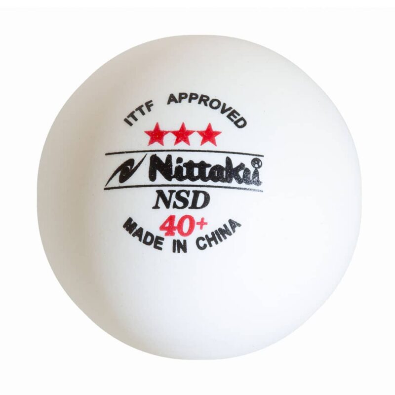 Billaresbalsalobre Bola Ping Pong Nittaku  Three Star 40 + *** 3 unit. 550811 NB-1401 - Imagen 3