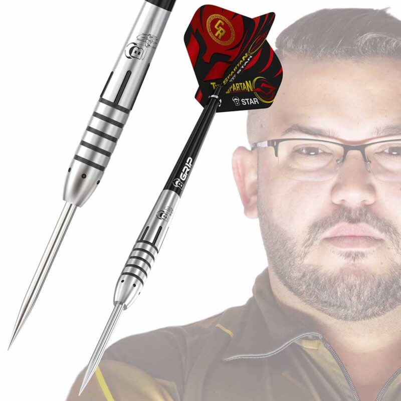 Billaresbalsalobre Dardos Bulls Darts DE Cristo Reyes The Spartan 23g 90%  14213 - Imagen 4