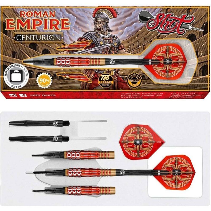 Billaresbalsalobre Dardos Shot Roman Empire Centurion 20g 90% RECSF-20 - Imagen 3