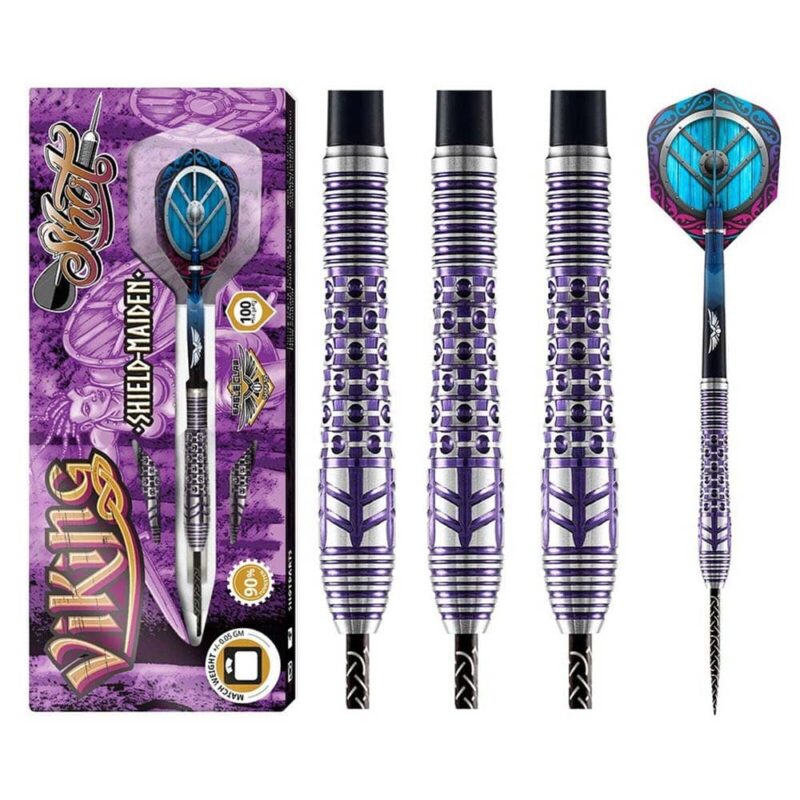 Billaresbalsalobre Dardos Shot Viking Shield Maiden 25gr 90% VMST-425 - Imagen 4