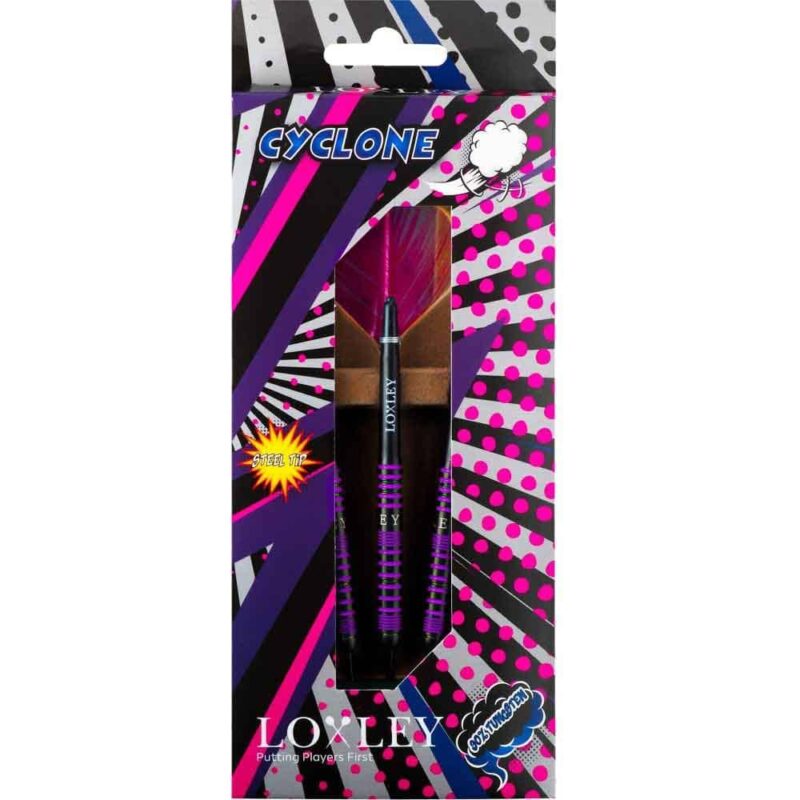Billaresbalsalobre Dardos Loxley Darts Cyclone 24g 90% Punta Acero - Imagen 2