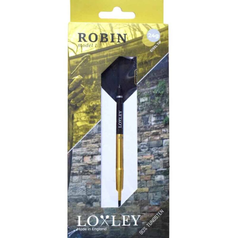 Billaresbalsalobre Dardos Loxley Darts Robin Model 1 Gold 22g 90% Punta Acero - Imagen 2