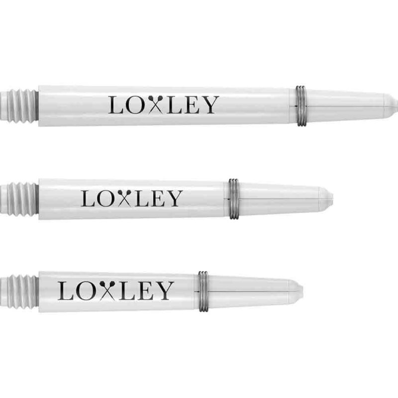 Billaresbalsalobre Cañas Nylon Loxley Darts Blanca Corta 34mm - Imagen 3