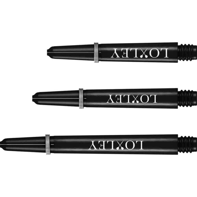 Billaresbalsalobre Cañas Nylon Loxley Darts Negra Corta 34mm - Imagen 2