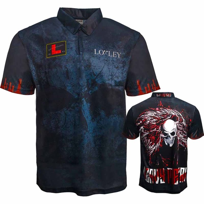 Billaresbalsalobre Camiseta Loxley Darts Ryan Searle Heavy Metal Phase 2 Talla M