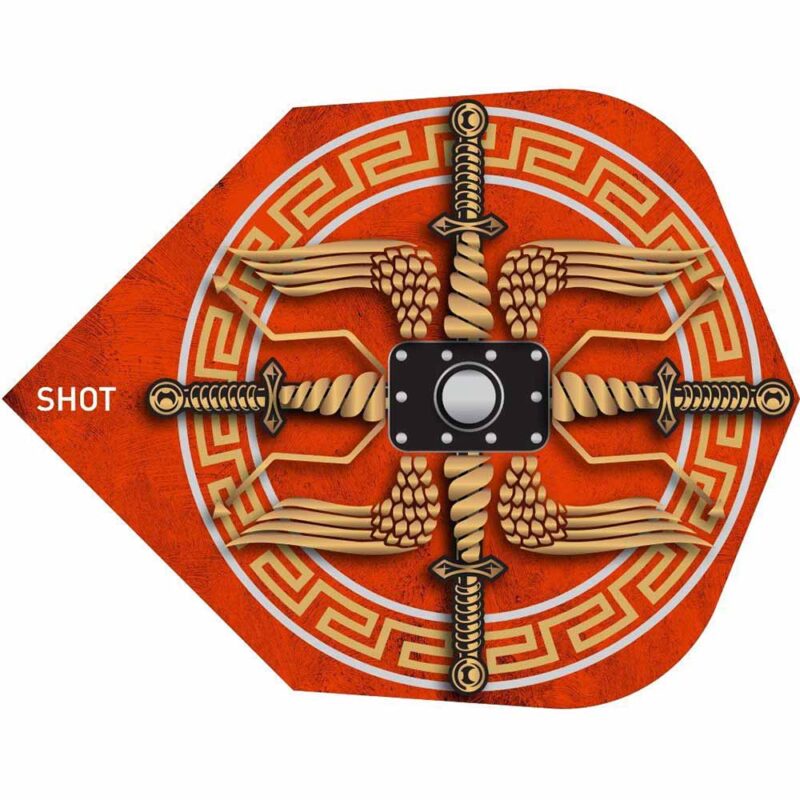 Billaresbalsalobre Plumas Shot Darts Roman Empire Centurion Shape no6 SH-SF5431 - Imagen 2