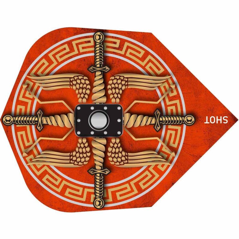 Billaresbalsalobre Plumas Shot Darts Roman Empire Centurion Shape no6 SH-SF5431 - Imagen 3