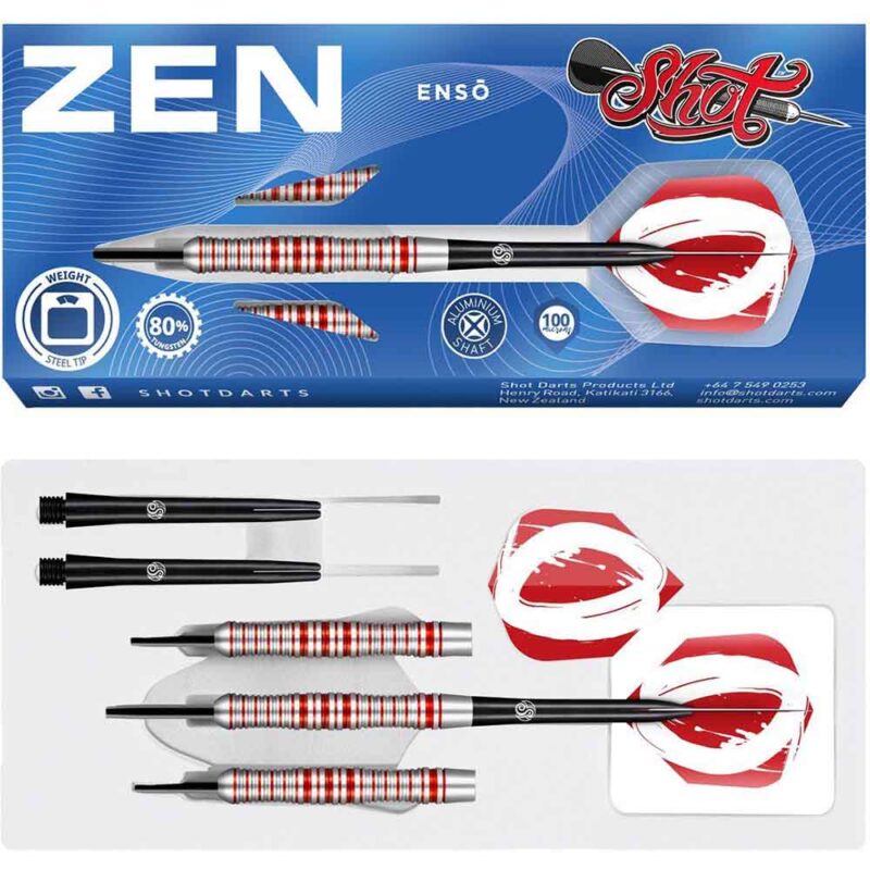 Billaresbalsalobre Dardos Shot Zen Enso 25g 80% SH-ZEST-25 - Imagen 3