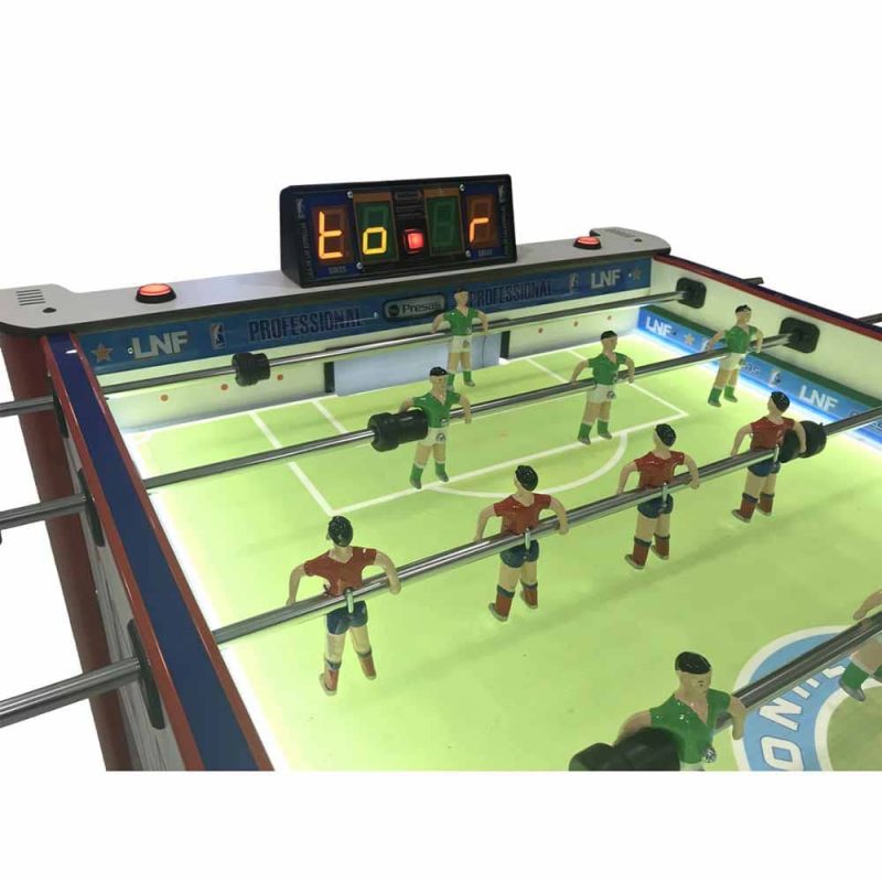 Billaresbalsalobre Futbolin Presas LNF Hobby Con Luz Con Marcador - Imagen 3