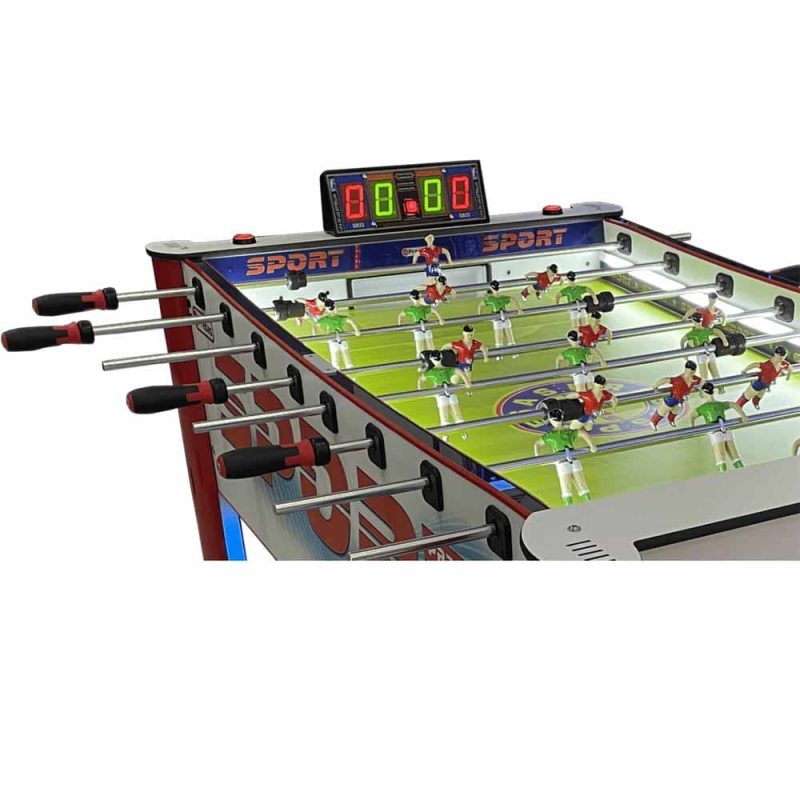 Billaresbalsalobre Futbolin Presas Sport Hobby Con Luz Con Marcador - Imagen 3
