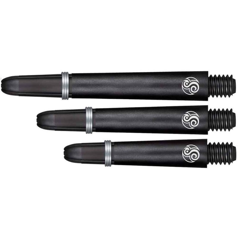 Billaresbalsalobre Cañas Shot Darts Koi Carbon Shaft Negro Corta 35mm SH-SM3703/S - Imagen 2