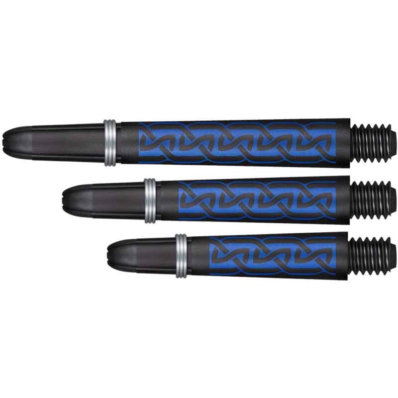 Billaresbalsalobre Cañas Shot Darts Koy Carbon Helioknot Azul Larga 48mm SH-SM3706/M - Imagen 2