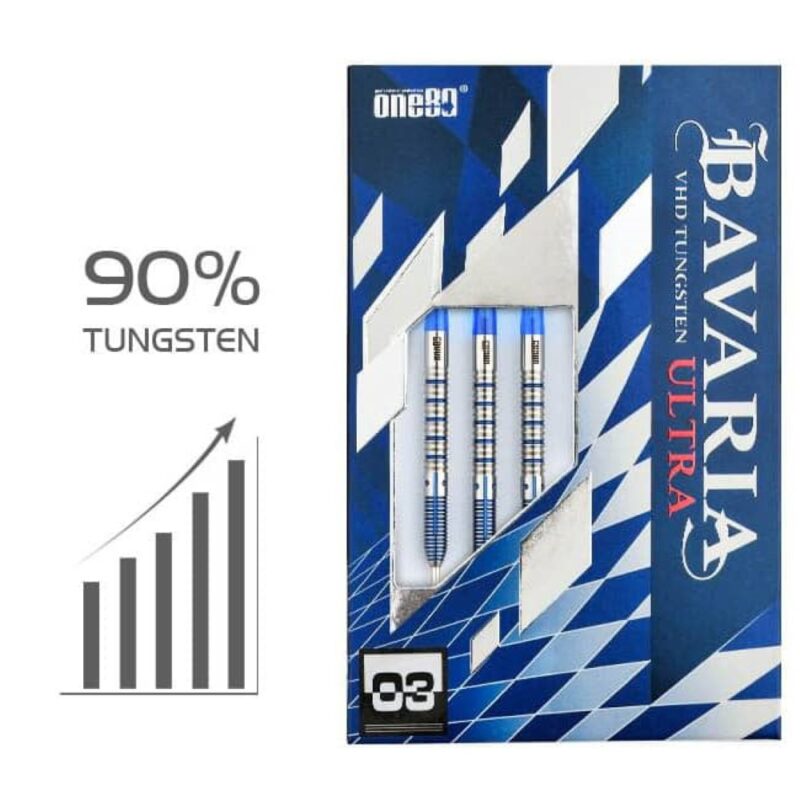 Billaresbalsalobre Dardos One 80 Bavaria 03 90% 23g - Imagen 3