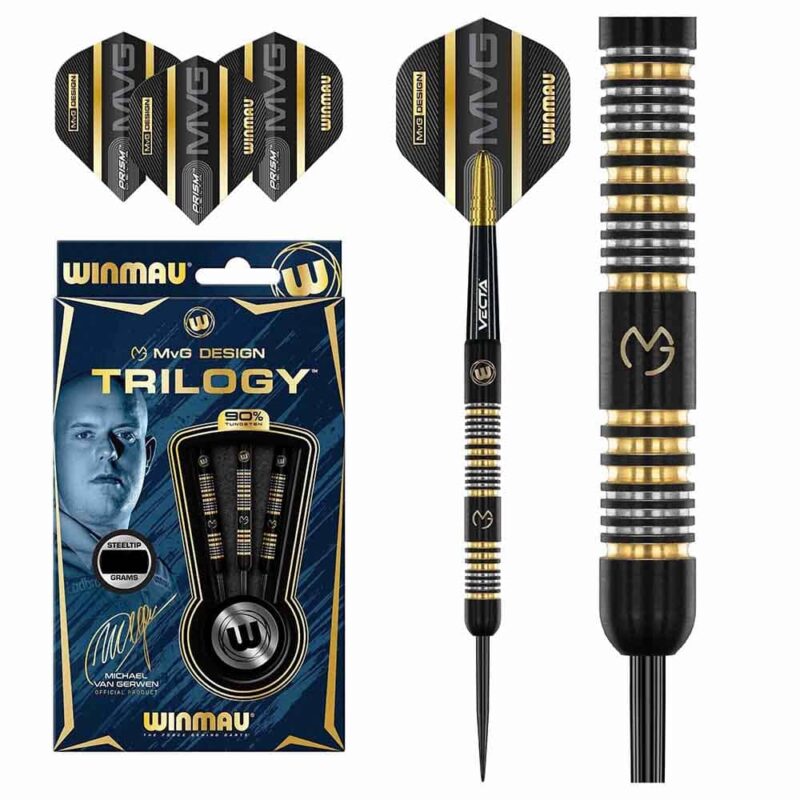 Billaresbalsalobre Dardos Winmau Michael Van Gerwen MvG Trilogy 21.5gr 90% 1481.21.5 - Imagen 3