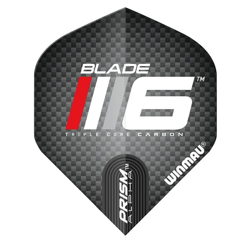 Billaresbalsalobre Plumas Winmau Darts Standard Prism Alpha Blade 6 Grey Red 6915.700