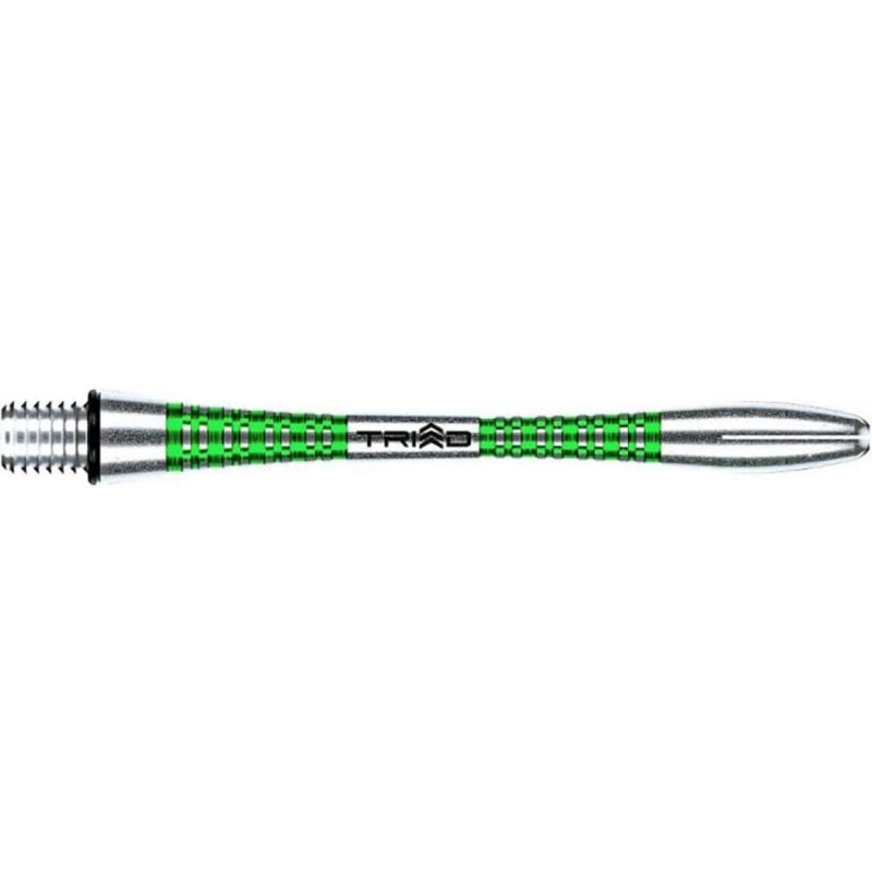 Billaresbalsalobre Cañas Winmau Darts Triad Aluminium Green Short 35mm  7013.103 - Imagen 2