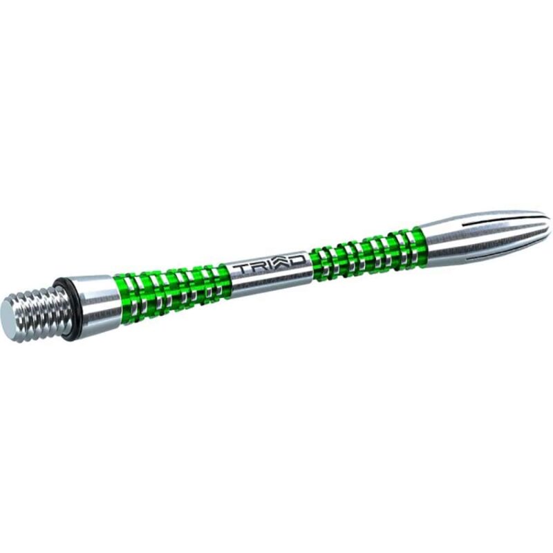Billaresbalsalobre Cañas Winmau Darts Triad Aluminium Green Short 35mm  7013.103 - Imagen 3