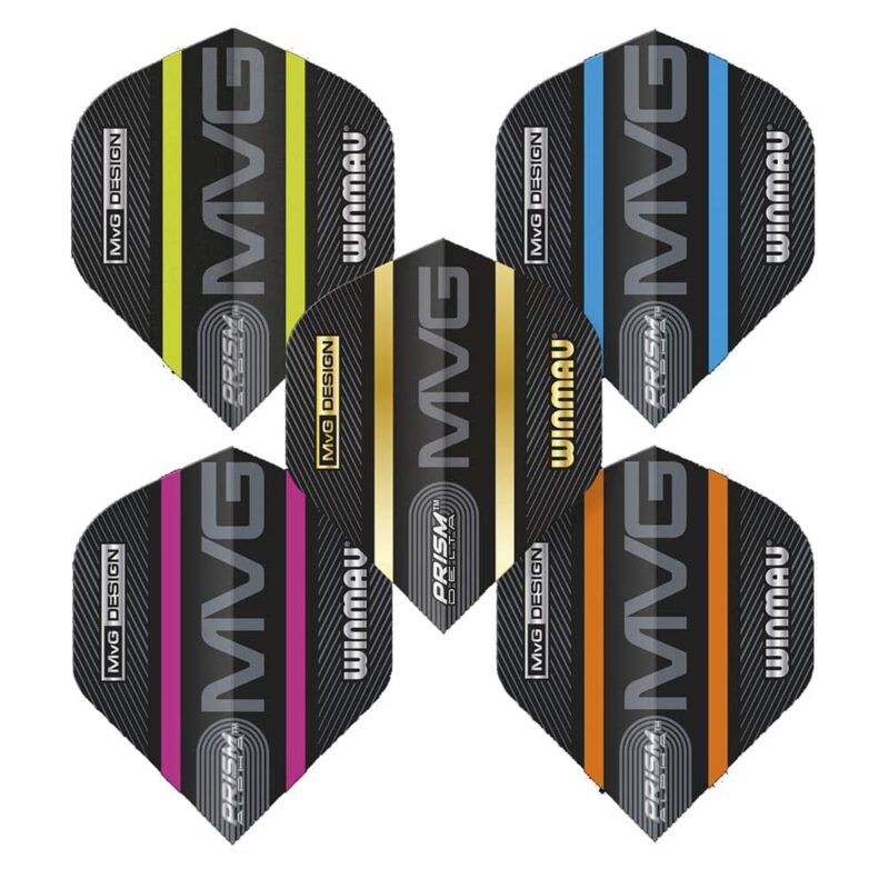 Billaresbalsalobre Plumas Winmau Darts MVG Prism Flight Collection 8137 - Imagen 2