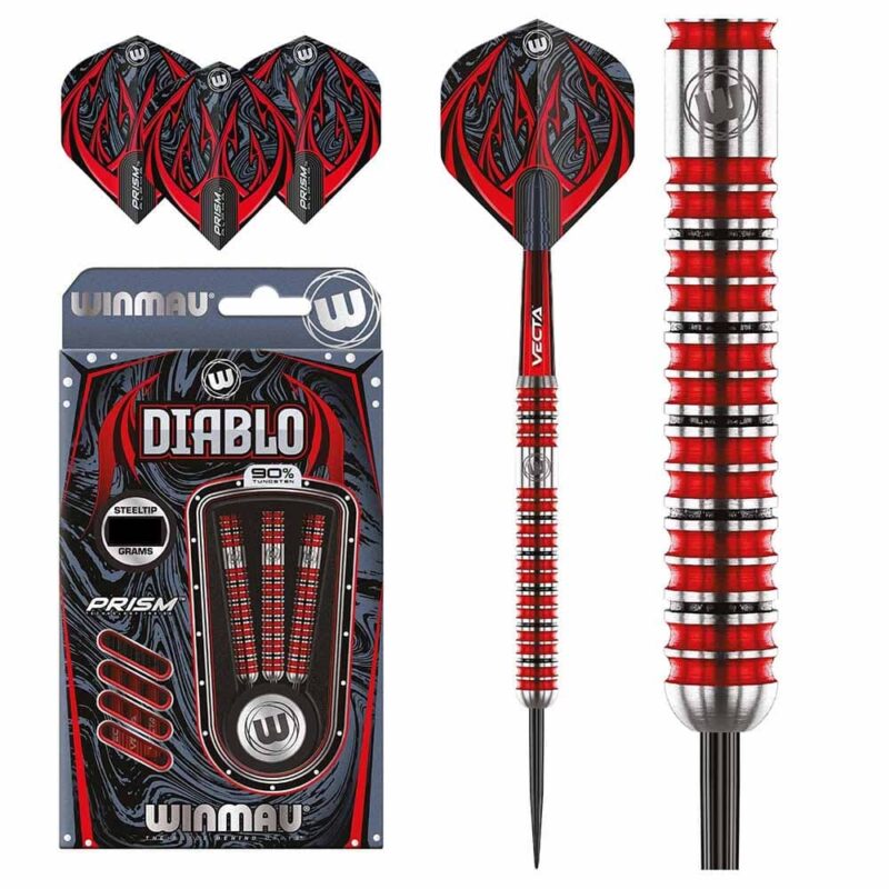 Billaresbalsalobre Dardos Winmau Darts Diablo Parallel 23g 90%  1480.23 - Imagen 4