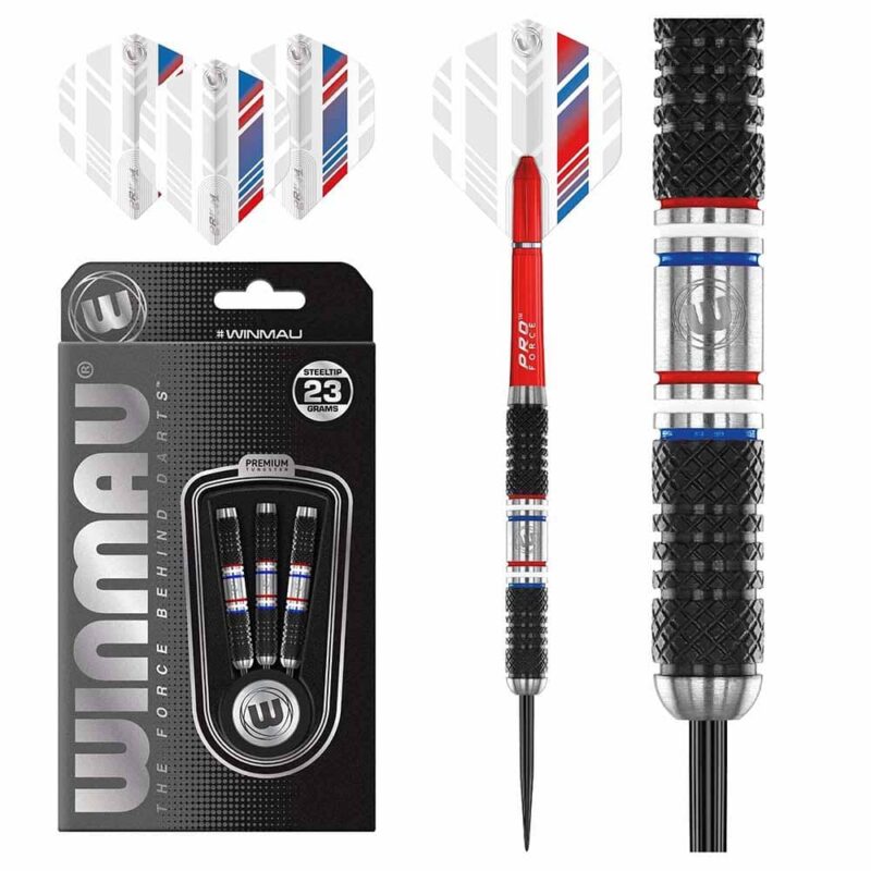 Billaresbalsalobre Dardos Winmau Darts Thibault Tricole 90% 23g 1488.23 - Imagen 4