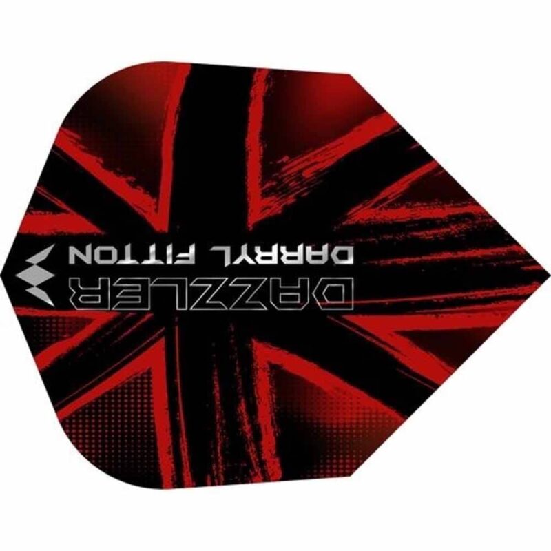 Billaresbalsalobre Plumas Mission Darts N6 Shape Darryl Fitton The Dazzler F3932 - Imagen 2