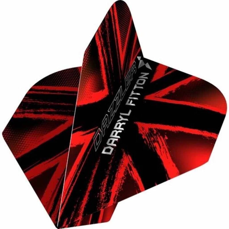 Billaresbalsalobre Plumas Mission Darts N6 Shape Darryl Fitton The Dazzler F3932 - Imagen 3