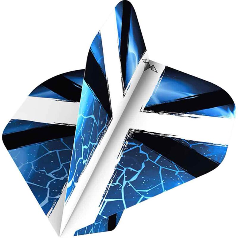 Billaresbalsalobre Plumas Mission Darts No2 Std Josh Rock - Rocky - Union Jack F3941 - Imagen 2