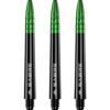 Billaresbalsalobre Cañas Mission Darts Sabre Polycarbonate Negra Verde Intermedia 41mm S1507
