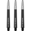 Billaresbalsalobre Cañas Mission Darts Sabre Polycarbonate Negra Plata Larga 48mm S1521