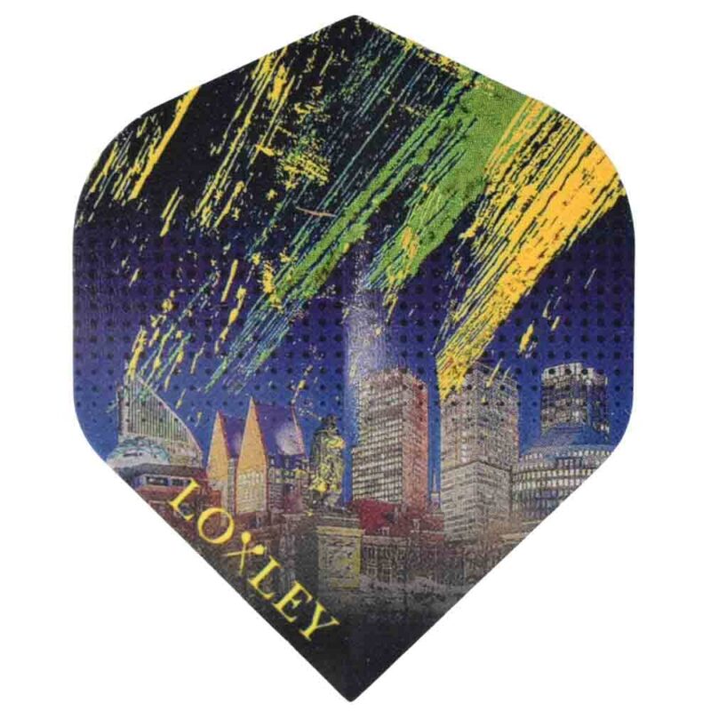 Billaresbalsalobre Plumas Loxley Darts City Skyline Estandar no2