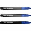 Billaresbalsalobre Cañas Mission Darts Sabre Polycarbonate Negra Azul Larga 48mm S1518 - Imagen 3