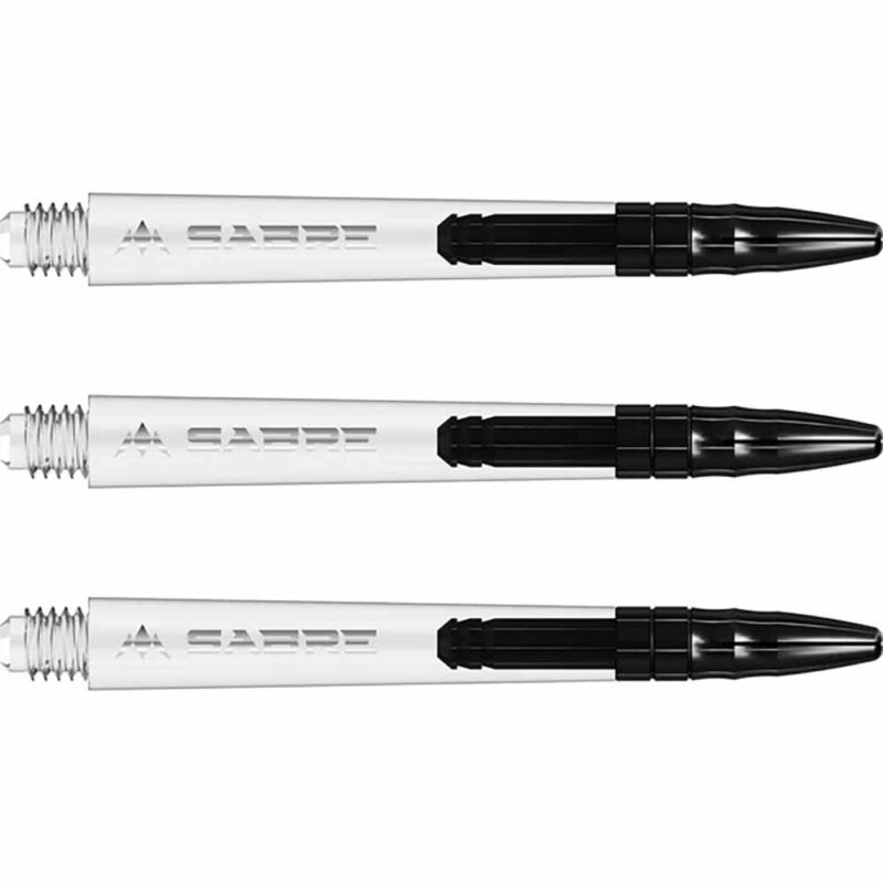 Billaresbalsalobre Cañas Mission Darts Sabre Polycarbonate Negra Transparente Larga 48mm S1524 - Imagen 3