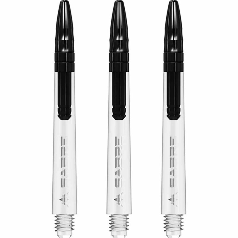 Billaresbalsalobre Cañas Mission Darts Sabre Polycarbonate Negra Transparente Larga 48mm S1524