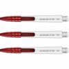 Billaresbalsalobre Cañas Mission Darts Sabre Polycarbonate Roja Transparente Larga 48mm S1527 - Imagen 3