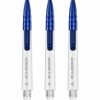 Billaresbalsalobre Cañas Mission Darts Sabre Polycarbonate Azul Transparente Corta 34mm S1532
