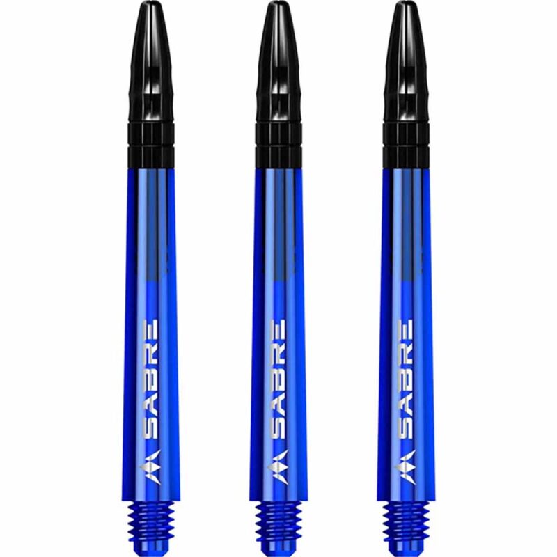 Billaresbalsalobre Cañas Mission Darts Sabre Polycarbonate Azul Negro Larga 48mm S1542