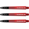 Billaresbalsalobre Cañas Mission Darts Sabre Polycarbonate Rojo Negro Corta 34mm S1547 - Imagen 2