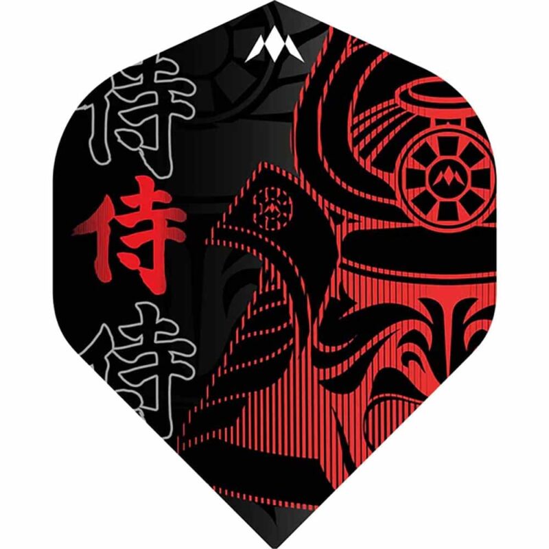 Billaresbalsalobre Plumas Mission Darts No2 Std Samurai II - Red F4098