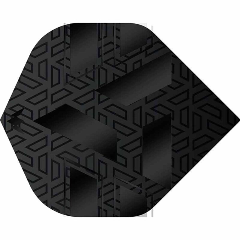 Billaresbalsalobre Plumas Mission Darts No2 Std Hazard Negro F3831 - Imagen 3
