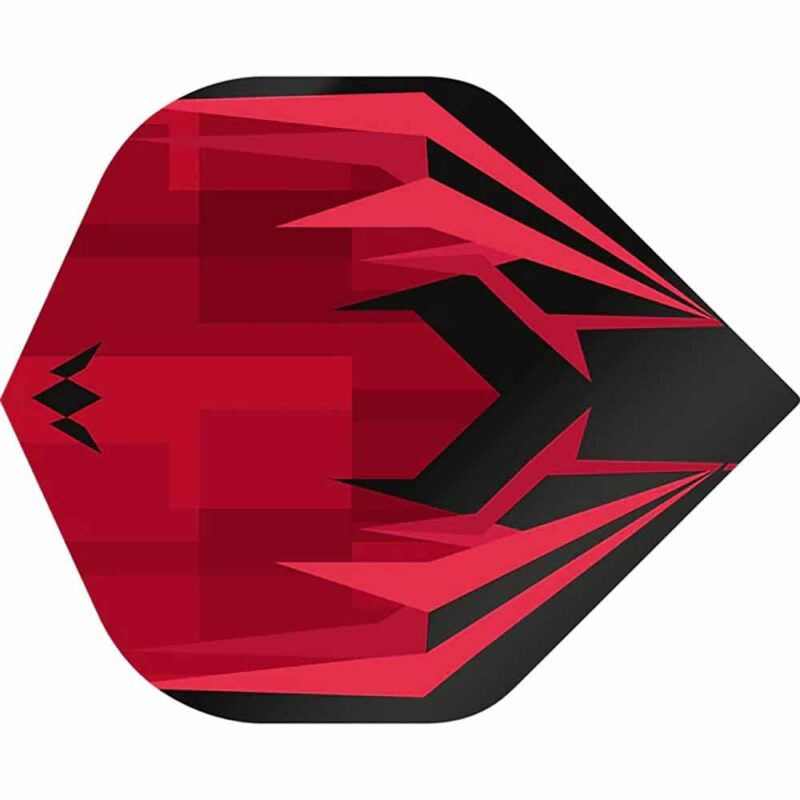 Billaresbalsalobre Plumas Mission Darts No2 Std Atmosphere Negro Rojo F3834 - Imagen 2