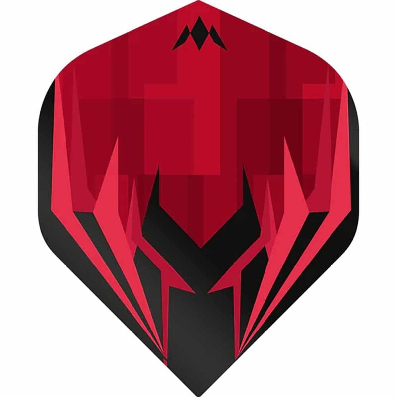 Billaresbalsalobre Plumas Mission Darts No2 Std Atmosphere Negro Rojo F3834