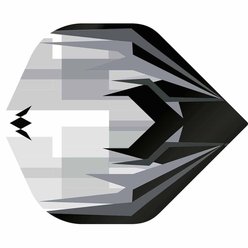 Billaresbalsalobre Plumas Mission Darts No2 Std Atmosphere Negro Blanco F3837 - Imagen 2